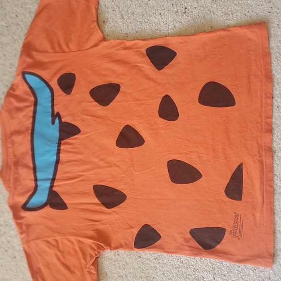 Preloved Fred Flintstone AOP t shirt - Picture 2 of 6